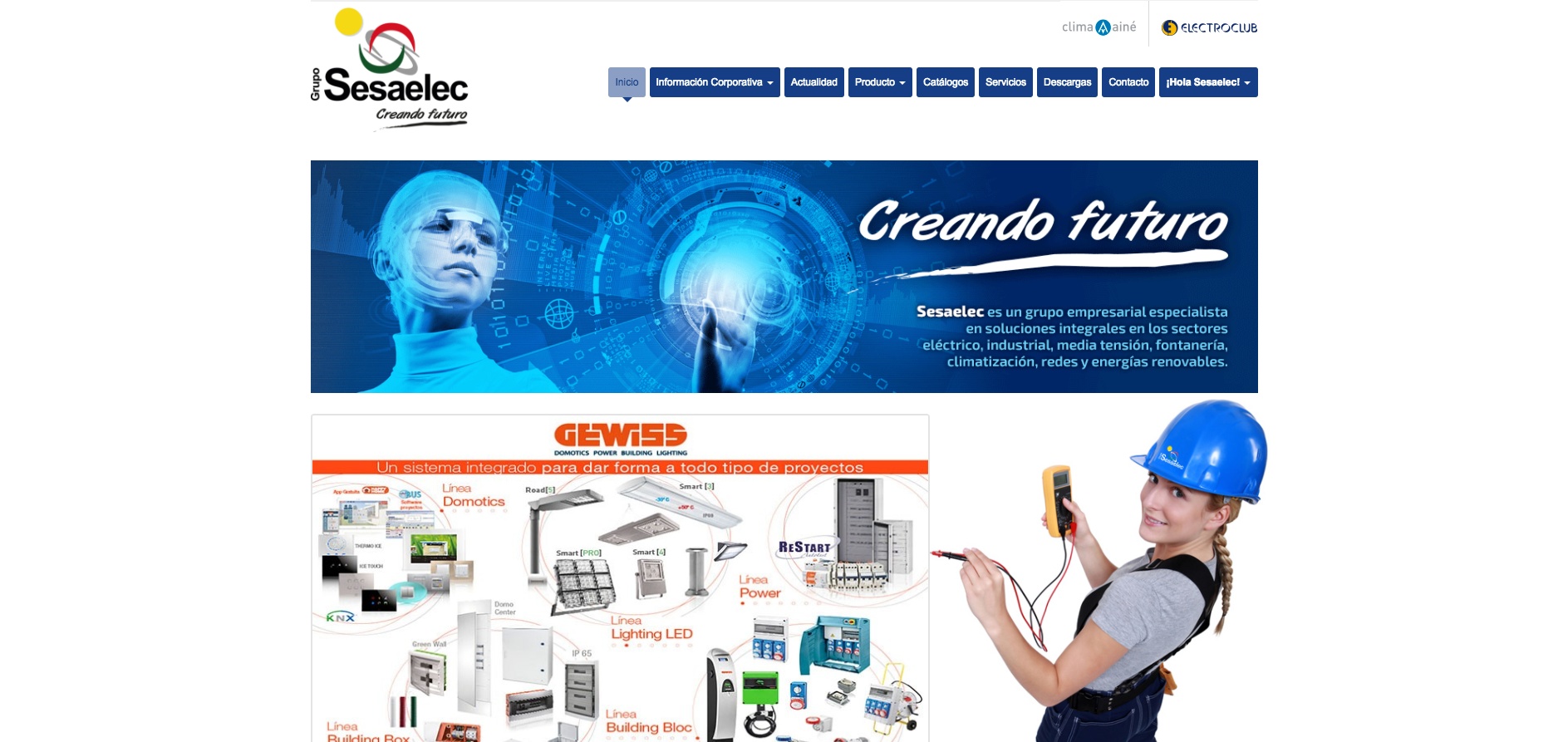 Sesaelec presenta su nueva web
